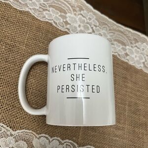 White Inspirational Quote Mug